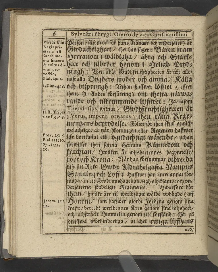 Agon regius, konglige Majesteetz till Swerige etc. H. Johans III... dödzkamp... Anteknat förste gången... på latiniskt språk... Dn. Jona Petri Nericio... Men nu... besmyckiat... medh Threnodia dramatica och... Drotningz Gunilæ epithaphijs... ich en... oration om... konungens... leffwerne... authore, Sylvestro Johan. Phrygio... Holmiæ A.C. 1620.