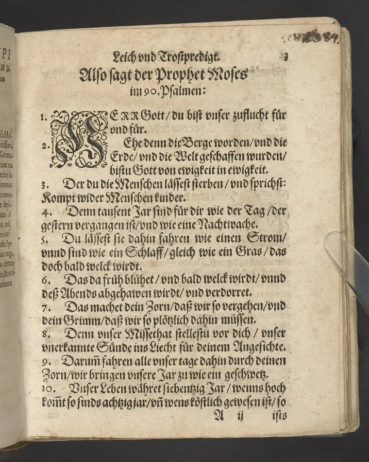 Ein Klagrede, über dem seligen und christlichen Abschied ... desz ... Herrn Wilhelens, Landgraffen zu Hessen, Graffen zu Catzenelnbogen ... anno 1592 ... Gehalten den 10. septembris in der Newenstatt zu Cassel, durch Johannem Strackium ... Gedruckt zu Marpurg, durch Paulum Egenolff, im Jahr, MDXCIII.