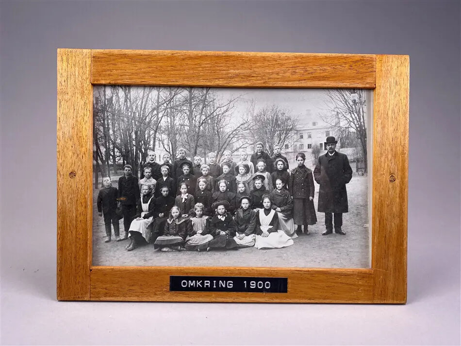Bild på Skolkort omkring 1900