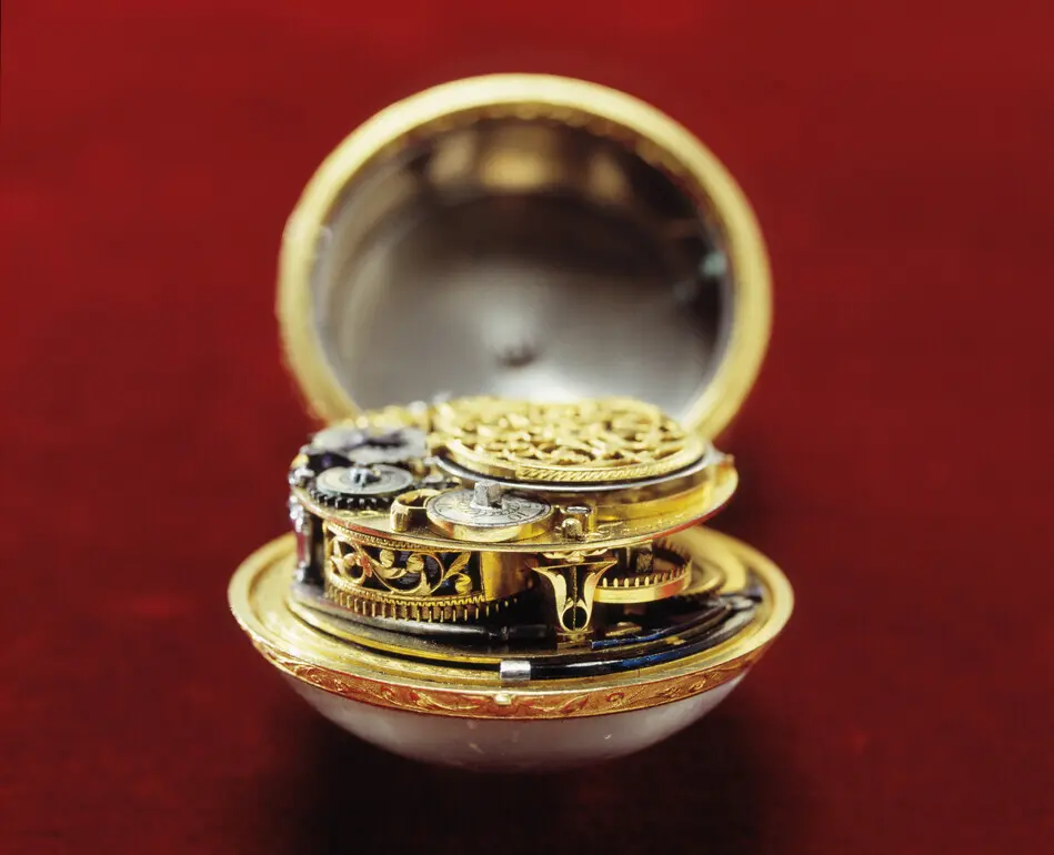Urverk, signerat Thomas Tompion, London, ca 1680.