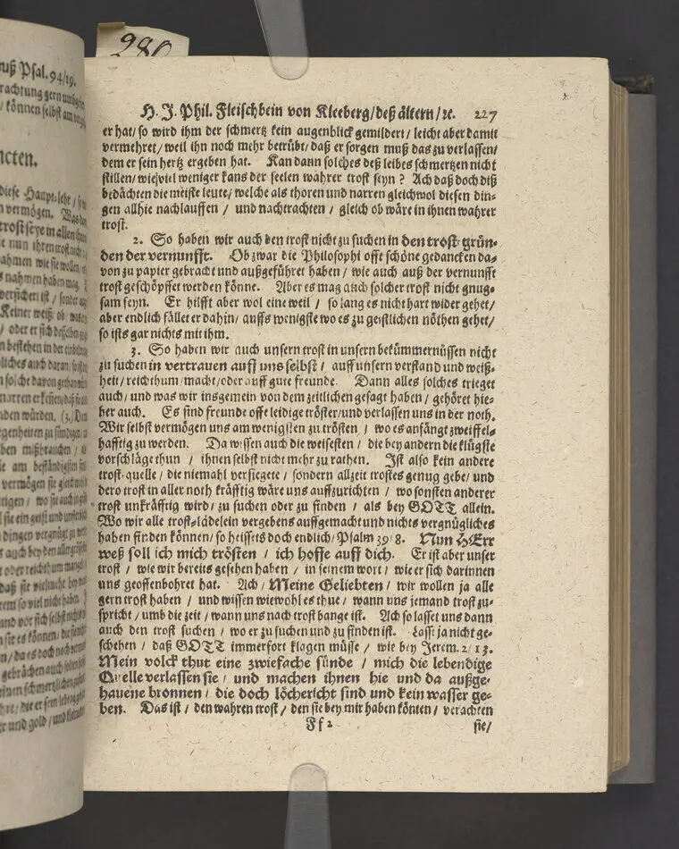 Likpredikan över Johann Philipp Fleyschbein von Kleeberg d.ä.