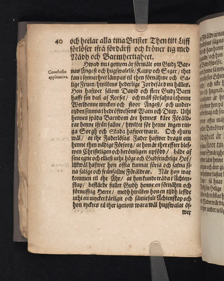 Gudz barns ångest och hugswalelse, kamp och seger beskrefwen uthaf psal. 71. V. 19. 2. och uthi en christelig lijkpredikan, tå then edle och wälborne fru, F. Maria Gyllencreutz til Siggestadh ... uthi Ridderholms kyrkian i Stockholm, åhr MDCLXXX. then sextonde söndagen trinit. hederligen och med wederbörlig prydnad blef begrafwen ... förestäld af Erico Noræo ... Stockholm, tryckt hoos Joh. Georg Eberdt.