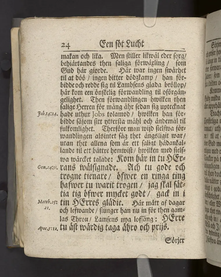 Een söt lucht af Ehrenpreisz, hwilken för thetta öfwer-inspectoren, then ädle och wälborne herren, nu hoos Gud weinnerligen salige, Herr Hans Ehrenpreus, lemnade ... tå thes dödelige deel nedsattes i griften, för altaret, uthi Arboga stadz-kyrckia, den 5. octobr. anno 1711 ... Stockholm, hos Johan H. Werner, kongl. May:tz och Upsala academiæ boktr. Åhr 1711.