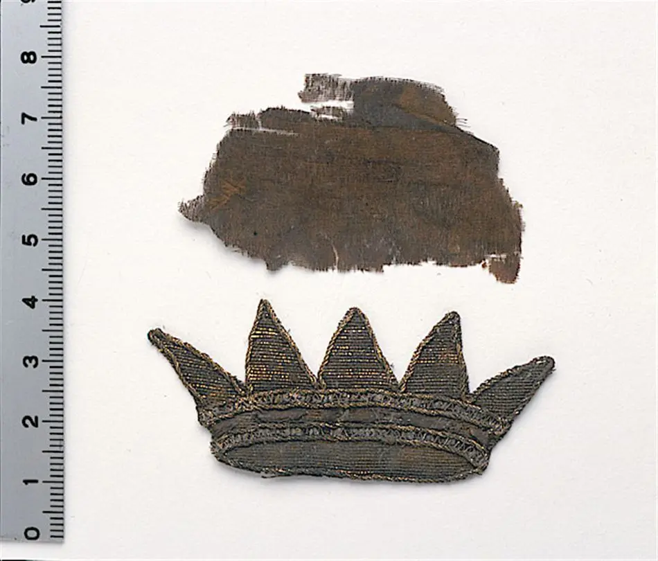 Fragment från Kristinas grav i Peterskyrkan i Rom.