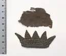 Fragment från Kristinas grav i Peterskyrkan i Rom.
