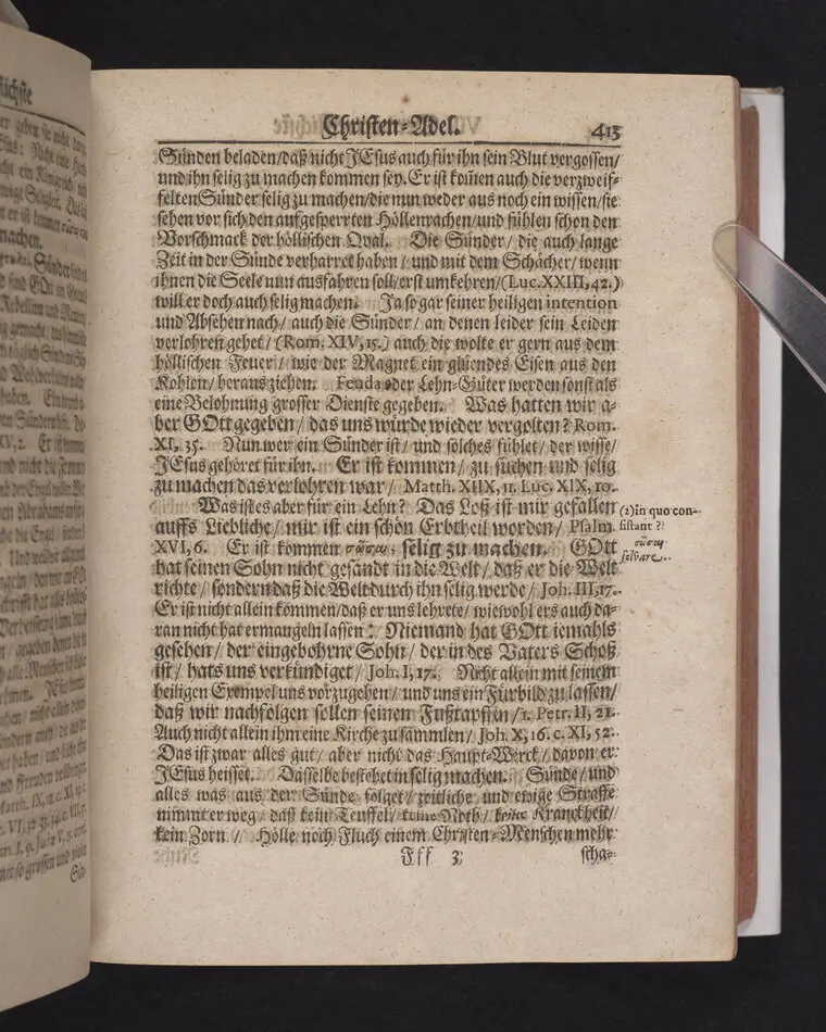 Der Vortrefflichste Christen-Adel/ In einer Christlichen Leichen-Predigt/ Tages vorher/ ehe Des ... Herrn Friedrichs von Werthern ... Der Röm. Käyserl. Maj. und des Heil. Röm. Reichs Erb-Cammer-Thürhüters .. Am 21. Decembr. 1686. Selig-verblichener Leichnam von Dreßden aus nacher Cölleda ... zu seinem Erb-Begräbnüß gebracht zu werden/ abgeführet worden.
