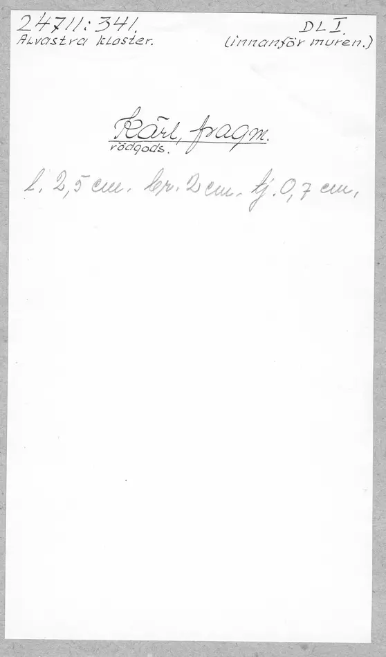 Bild på Kärl, Fragment