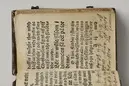 Bönbok, titel: "Någhra gudeligha böner utdragna aff then helga scrifft", tryckt hos Amund Laurentzon, Stockholm 1559.