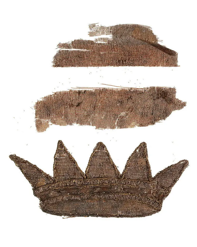 Bild på Fragment från Kristinas grav i Peterskyrkan i Rom.