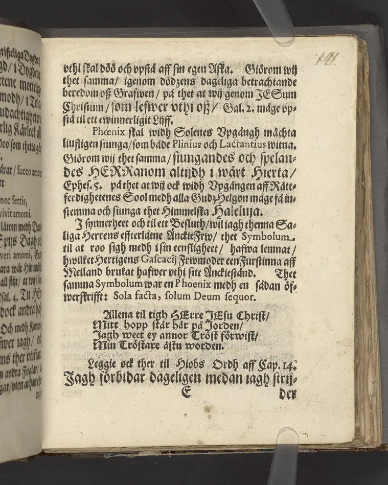 Dulce-amarum mortis ... öfwer ... Hr. Daniel Behmer, til Ytterby-Nääs och Tuppen... i Stockholm och Riddareholms-kyrckia den 14. august. an. 1670... förklarat aff Nicolao Rudbeckio... Tryckt i Stockholm hoos Ignatium Meruer, åhr 1670.