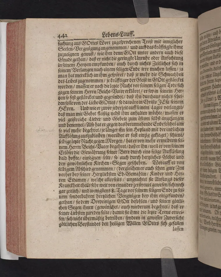 Der Vortrefflichste Christen-Adel/ In einer Christlichen Leichen-Predigt/ Tages vorher/ ehe Des ... Herrn Friedrichs von Werthern ... Der Röm. Käyserl. Maj. und des Heil. Röm. Reichs Erb-Cammer-Thürhüters .. Am 21. Decembr. 1686. Selig-verblichener Leichnam von Dreßden aus nacher Cölleda ... zu seinem Erb-Begräbnüß gebracht zu werden/ abgeführet worden.
