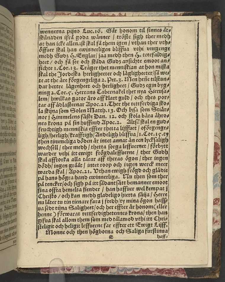 Een christelig lijkpredikning om the andelige fiender, med hwilka alla gudfruchtiga menniskior strijda måste ... Hwilken tå ... frw Maria Eliszabeth, Sweriges ... konunga dotter ... fördes til sin hwilokammar i Linckep[~]ing. Hållin är på thet fursteliga hwset Bråborg, then 18. januarij, åhr 1619. Aff Petro Jonæ Biugg ... Tryckt i Stockholm aff Oluff Oluffson. Anno 1620.