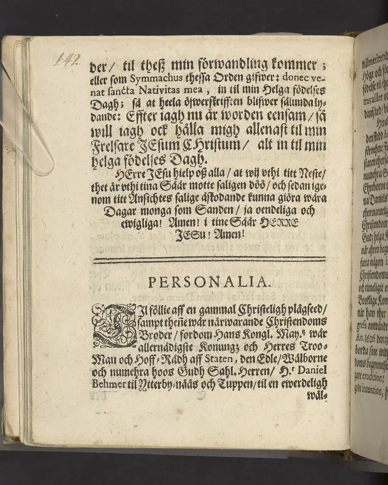 Dulce-amarum mortis ... öfwer ... Hr. Daniel Behmer, til Ytterby-Nääs och Tuppen... i Stockholm och Riddareholms-kyrckia den 14. august. an. 1670... förklarat aff Nicolao Rudbeckio... Tryckt i Stockholm hoos Ignatium Meruer, åhr 1670.