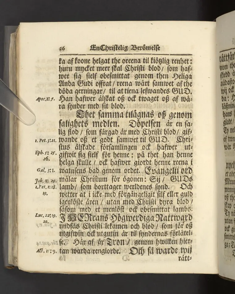 Gloriatio christiana, det är, en christelig berömelse af ett godt samwet. Hwilken den helige apostelen hafwer föreskrifwit; fordom kongl. may:ts tro-tienare ock Norkiöpings stads politie-borgmästare ... Carl Johansson altid älskat; och wid des jorde-färd uti en folckrijk församling den 23 febr. år 1708. allom christnom til efterdöme lemnat Petrus Asp ... Stockholm, tryckt, uti kongl. boktryckerie hos Joh. H. Werner, 1709.