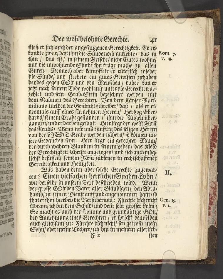 Der wohlbelohnte Gerechte, als der Weyland wohl-ehrenveste ... Diedrich von der Liedt, wohlbenahmter Kauff- und Handels-Mann in dieser königlichen Residentz-Stad Stockholm, und der hiesigen löblichen deutschen Kirchen wohlverordneter Eltester und Vorsteher, den 22. April, im Jahr Christi 1700. in der St. Nicolai Kirchen, bey volckreicher Versamlung, ansehnlich zur Erden bestetiget worden, fürgestellet aus dem 16. und 17. Versickeln des 5. Capitels des Buchs der Weiszheit, von M. Ægidio Strauchen ... Stockholm, gedruckt bey Olao Enæo, königl. Antiq. Arch. Buchdr.