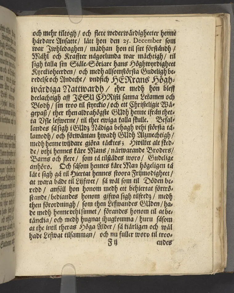 Bona fama, bonus odor ... Vthi een christeligh lijkpredikan vthöfwer ... rådmansens Hr Jacob Barckmans ... hustru ... H. Britta Jonsdotter ... förklarat aff Nicolao Rudbeckio ... Tryckt i Stockholm, aff Ignatio Meurer ... 1669.