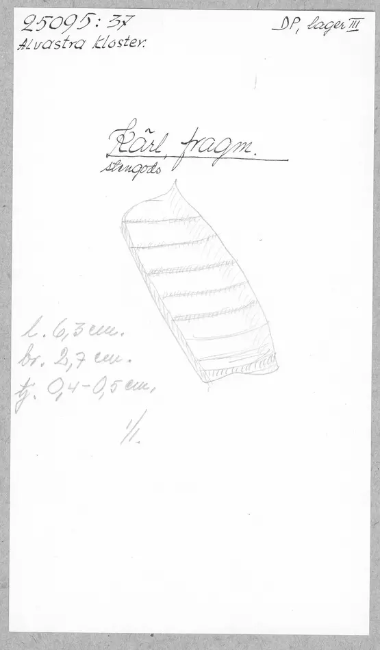 Bild på Kärl, Fragment