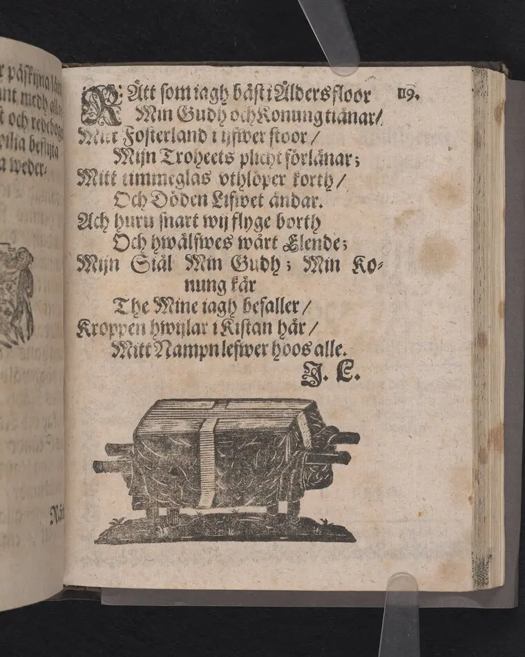 Corona sapientiæ, thet är wijsshetennes krona, medh een kort förklaring ... förfärdigat och vthi ... Christer Bondes ... begraffning ... framstelt aff Zachario L. Klingio ... Stockholm, tryckt hoos Ignatium Meurer ... anno MDCLXIII.