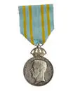 Band till konung Gustaf V:s olympiska medalj 1912 (nr 2025).
