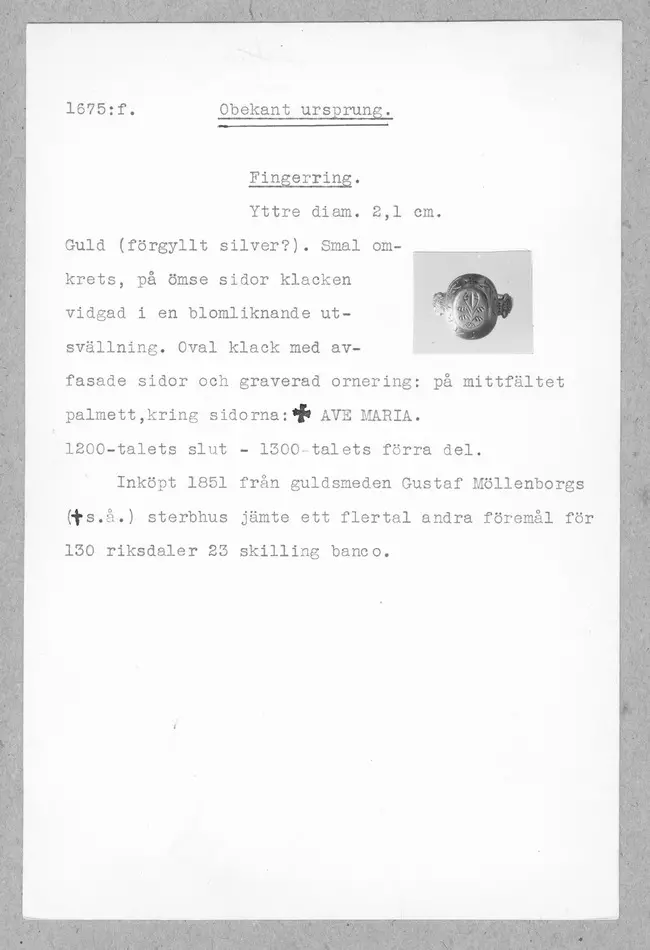 Bild på Fingerring