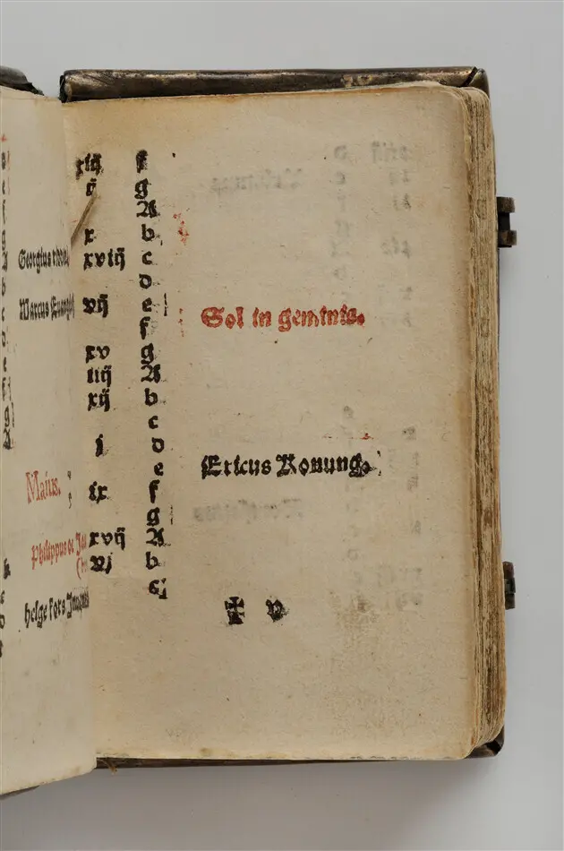 Bönbok, titel: "Någhra gudeligha böner utdragna aff then helga scrifft", tryckt hos Amund Laurentzon, Stockholm 1559.