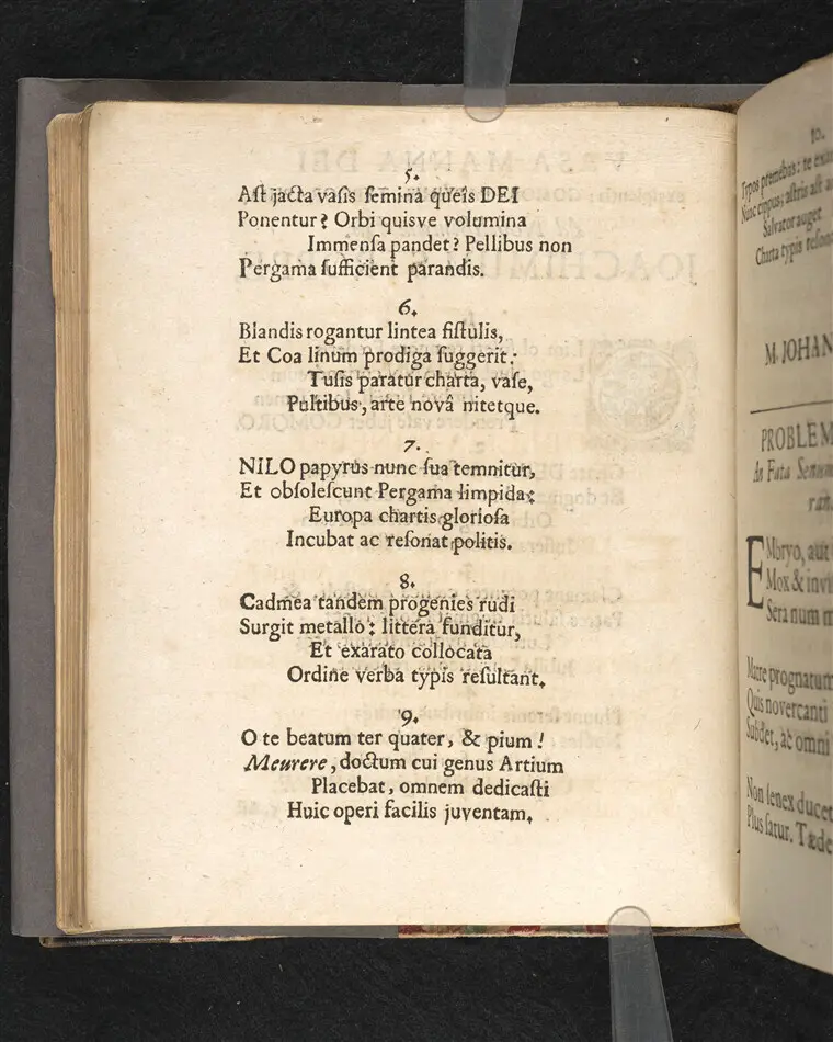 Epicedia in obitum ... Dn. Ignatii Meureri ... MDCLXXII d. 26 martij Holmiæ denati, ac d. 3 maij ejusdem anni in æde Jacobea Solemniter tumulati, â collegis scholæ teut: Holm: conscripta.