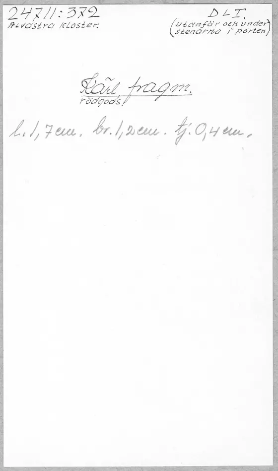 Bild på Kärl, Fragment
