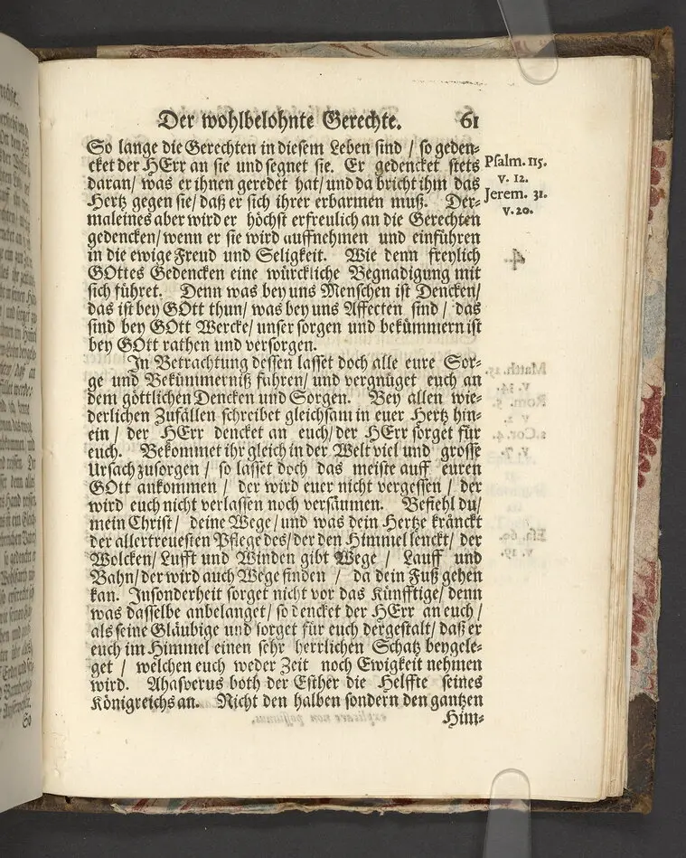 Der wohlbelohnte Gerechte, als der Weyland wohl-ehrenveste ... Diedrich von der Liedt, wohlbenahmter Kauff- und Handels-Mann in dieser königlichen Residentz-Stad Stockholm, und der hiesigen löblichen deutschen Kirchen wohlverordneter Eltester und Vorsteher, den 22. April, im Jahr Christi 1700. in der St. Nicolai Kirchen, bey volckreicher Versamlung, ansehnlich zur Erden bestetiget worden, fürgestellet aus dem 16. und 17. Versickeln des 5. Capitels des Buchs der Weiszheit, von M. Ægidio Strauchen ... Stockholm, gedruckt bey Olao Enæo, königl. Antiq. Arch. Buchdr.