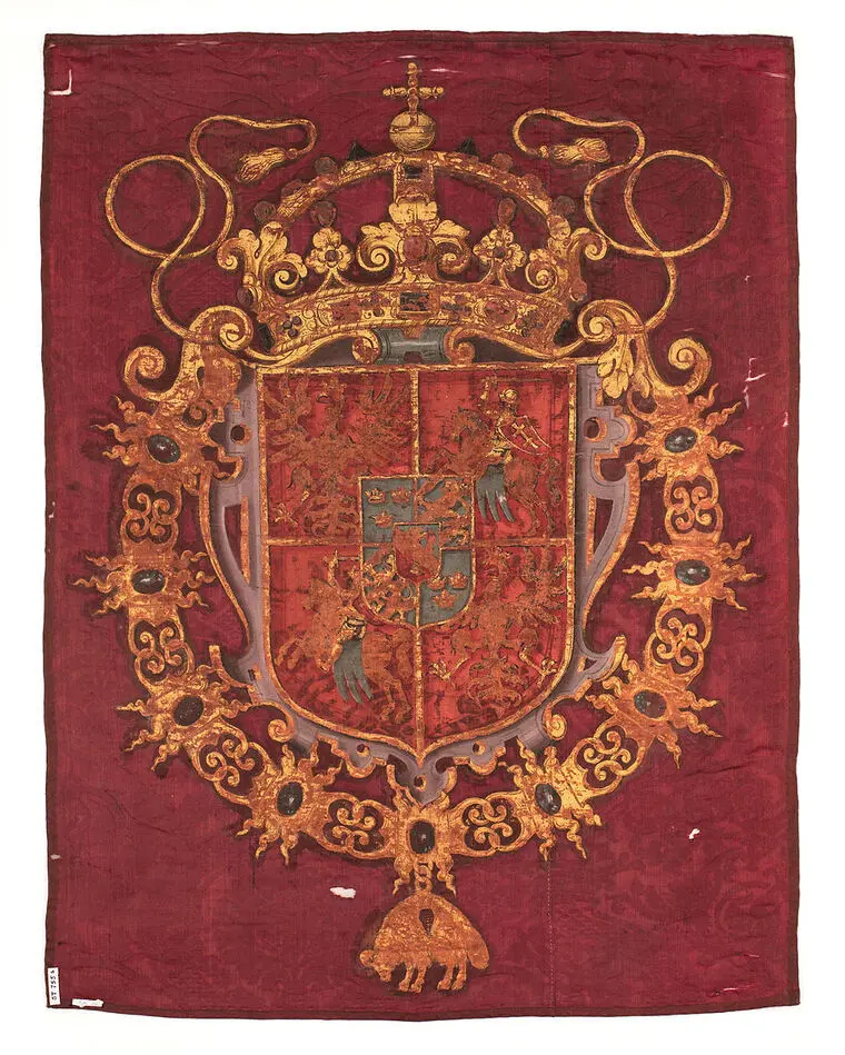 Trumpetfana från Vasa-hovet i Polen.