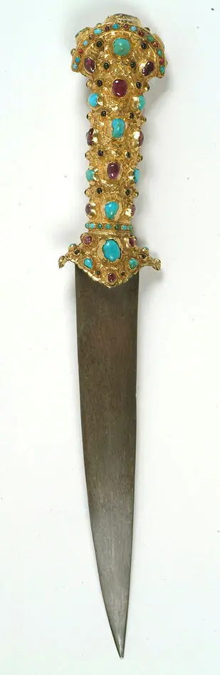 Dolk, jambyiah, turkiskt kulturområde, 1600-talets början.