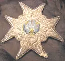 Serafimerordens kraschan, hörande till Gustav III:s serafimerdräkt 1748.