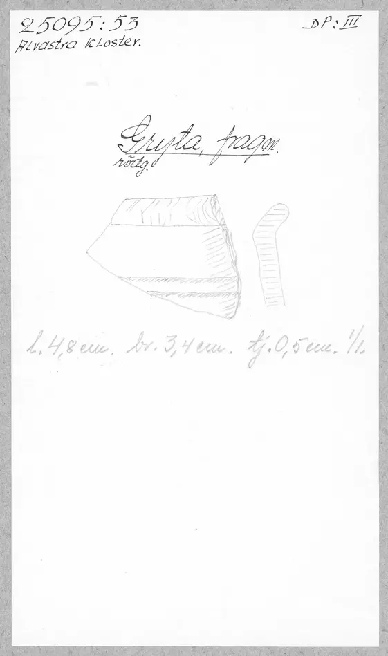 Bild på Gryta, Kärl, Fragment