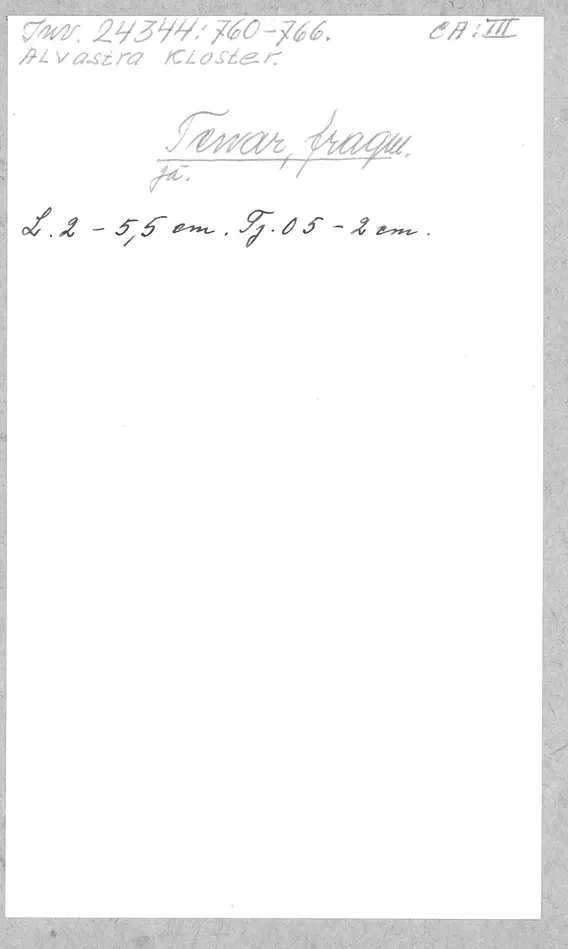 Bild på Ten, Fragment