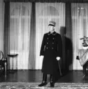 Kappa med generalmajors gradbeteckning, hovstallmästaruniform, Sverige återgående på kappa för Livgardet till häst.