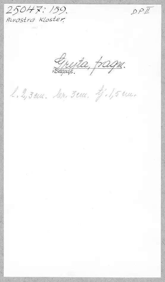 Bild på Gryta, Kärl, Fragment
