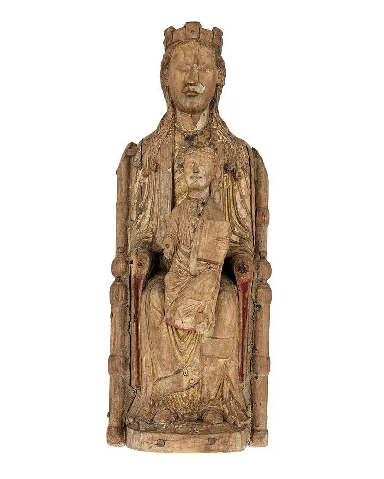 Bild på skulptur, Madonna, Skulptur