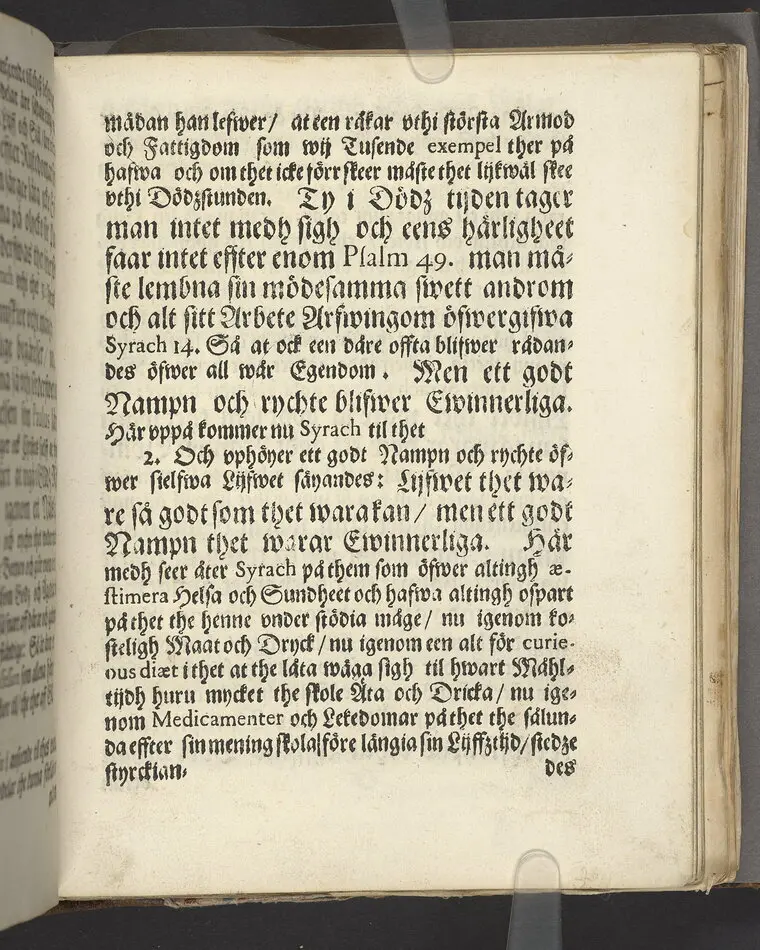 Bona fama, bonus odor ... Vthi een christeligh lijkpredikan vthöfwer ... rådmansens Hr Jacob Barckmans ... hustru ... H. Britta Jonsdotter ... förklarat aff Nicolao Rudbeckio ... Tryckt i Stockholm, aff Ignatio Meurer ... 1669.
