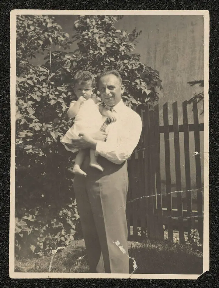 Bild på Fotografi på Otto och Josef 1926