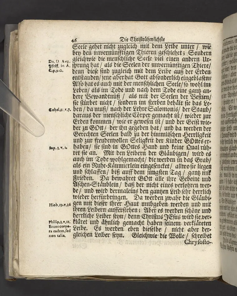 Die christruhmlichste Zufriedenheit, bey hoch-adelicher Beerdigung, an der ... Fr. Catharina Ebelings, des ... Hrn. Johann Albert Huswedels ... Fr. Wittwen, welche im Jahr 1693 ... den 26 Septembr ... in der Soldenauischen Kirchen, zu ihrer Ruhe-Stätte gebracht worden ... Fürgestellet von M. Aegidio Strauchen ... Stockholm, gedruckt bey Johan Billingsley.
