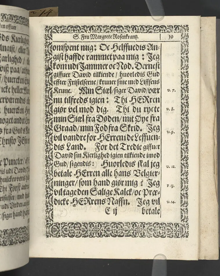 Likpredikan över Margrete Rosenkrantz