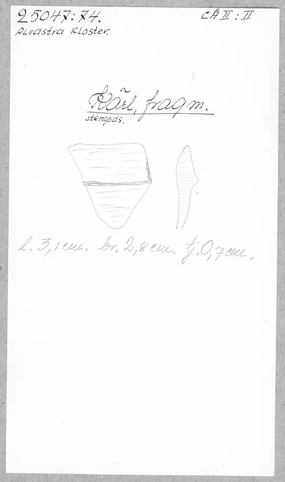 Bild på Kärl, Fragment
