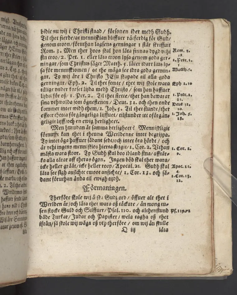 Then XXI lijkpredikningen/ hållin uthi S.Niclas i Stockholm/ öffuer Gudhfruchtige och vällärde Man/ H. Peder Månson/ K. Mtz. etc. hoffpredikant/ när hans s. lekamen ther begroffs/ then 18. Jun. 1624.