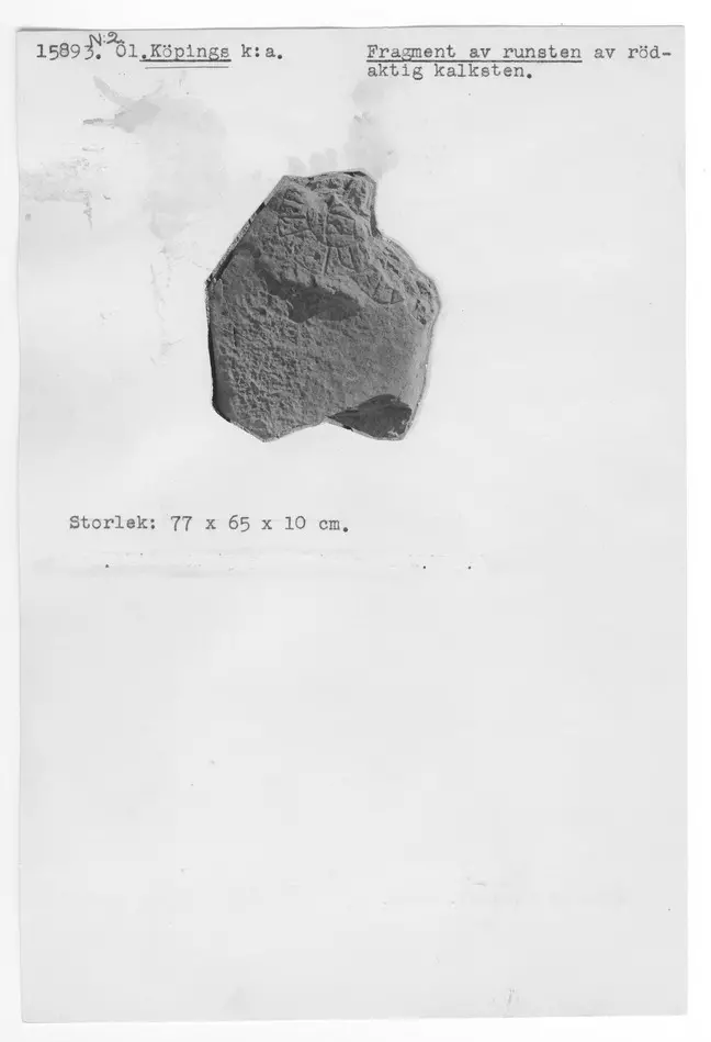 Bild på Runsten, Fragment