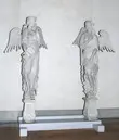 skulptur, ängel
