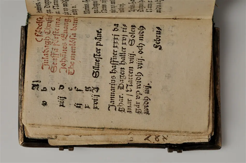 Bönbok, titel: "Någhra gudeligha böner utdragna aff then helga scrifft", tryckt hos Amund Laurentzon, Stockholm 1559.