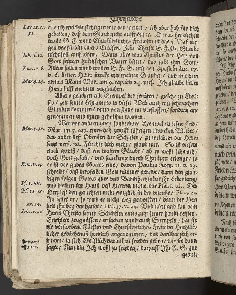 Christliche Leichpredigt Bey der Begräbnusz, weylandt der Durchleuchtigen Hochgebornen Fürstin vnd Churfürstlichen Fräwlein ... Christinae, Geborner Pfaltzgrävin bey Rhein ... gedächtnusz. Welche Sontags den 11. Julij Anno 1619 ... im 47. Jahr, Ihres alters ... im F. Schlosz zu Zweybrücken ... entschlaffen, vnd folgenden 25. Julij ejusdem anni, in der Pfarkirchen daselbst ... ist zur Erden bestattet worden. Gehalten Durch Bartholomaeum Hexamerum Diener am wort Gottes daselbst. Gedruckt in der Churfürstlichen Stadt Heydelberg, bey David Albin.