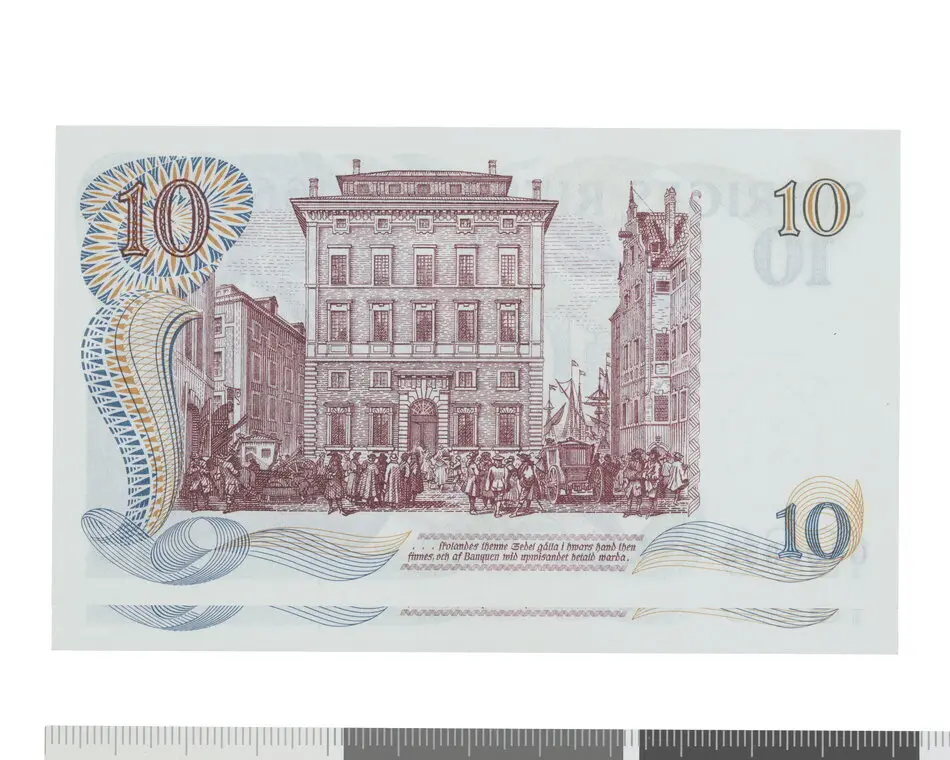 SVERIGES RIKSBANK 1668-1968 10 KRONOR