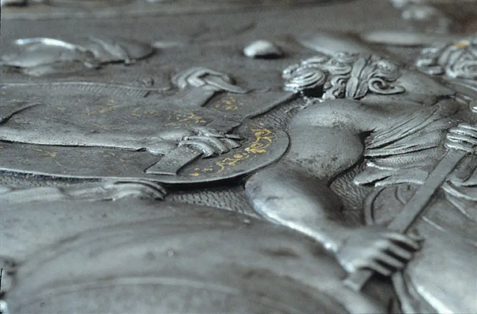 Sköld till Erik XIV:s paradrustning.