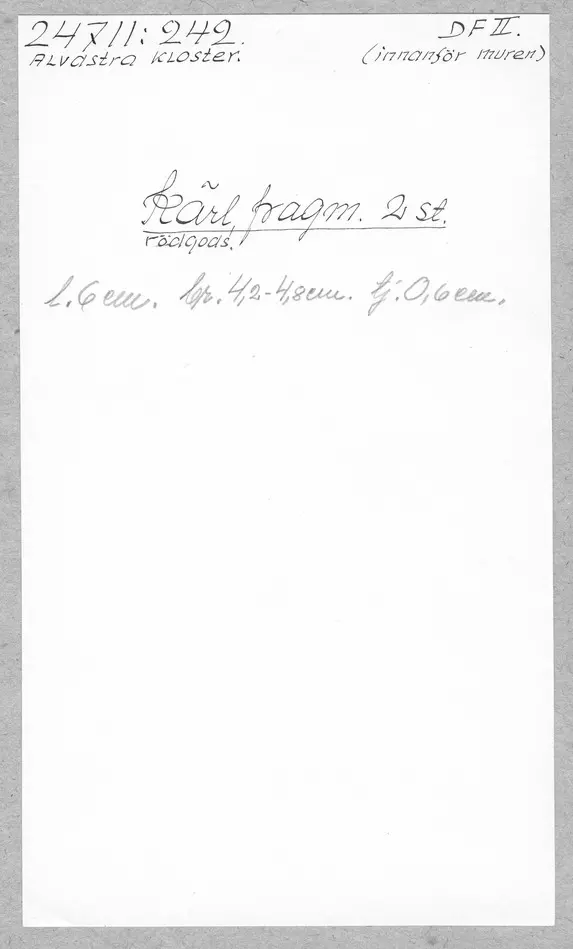 Bild på Kärl, Fragment