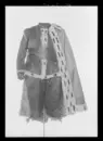 Kappa till Gustav III:s hermelinsbrämade ceremonidräkt.